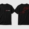 mockup y shirts pretas jpg T-Shirts