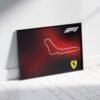 quadro ferrari s carro- pista jpg Expositor Lego F1 – Ferrari